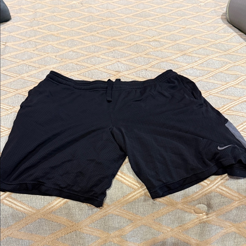 Nike Black Mesh Shorts